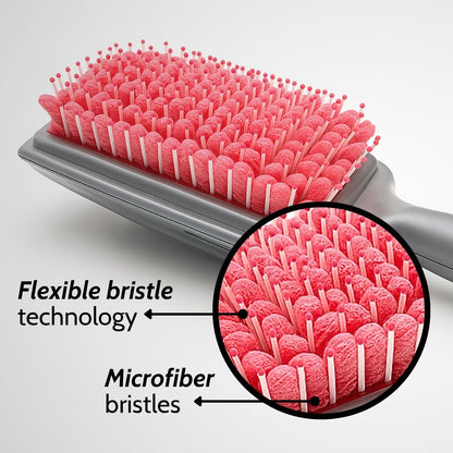 LEZONIS - Towel Hairbrush Aquadry™