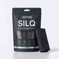 LEZONIS Silq™ Exfoliating Antibacterial Shower Towel